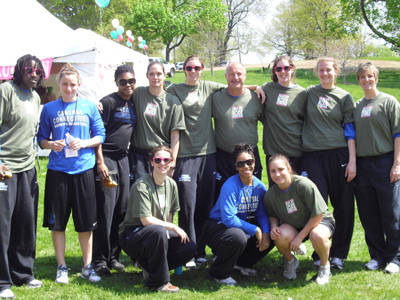 Blue Devils Participate in 2011 CT Race in the Park