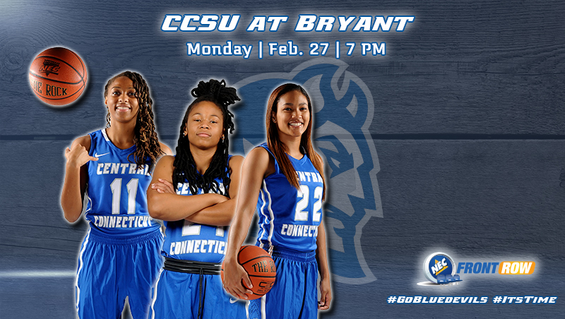 Women's Basketball Plays Final Regular Season Game At Bryant, Monday Night