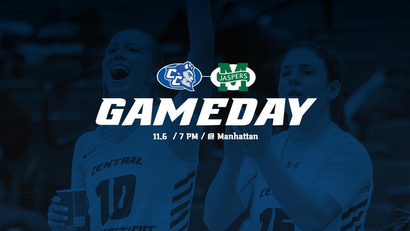 CCSU Women's Basketball Opens at Manhattan