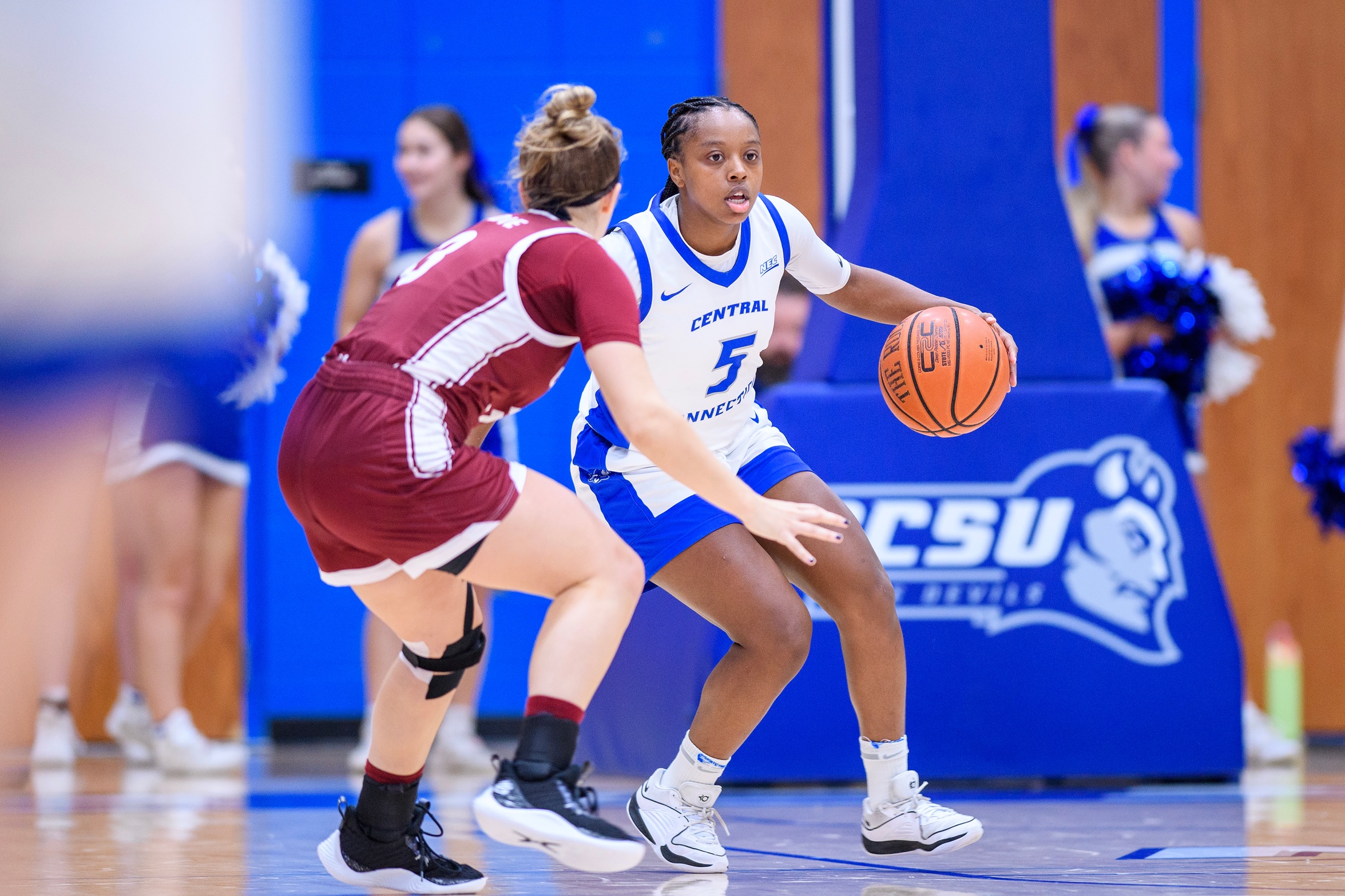 Amaya Williams Leads Central With 15 Points As Blue Devils Fall At Colgate