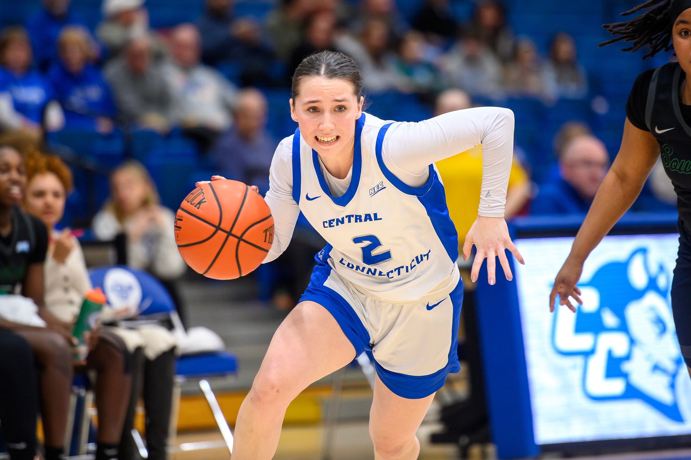 Women's Basketball Runs Away From Stonehill To Post An 84-68 Road Win