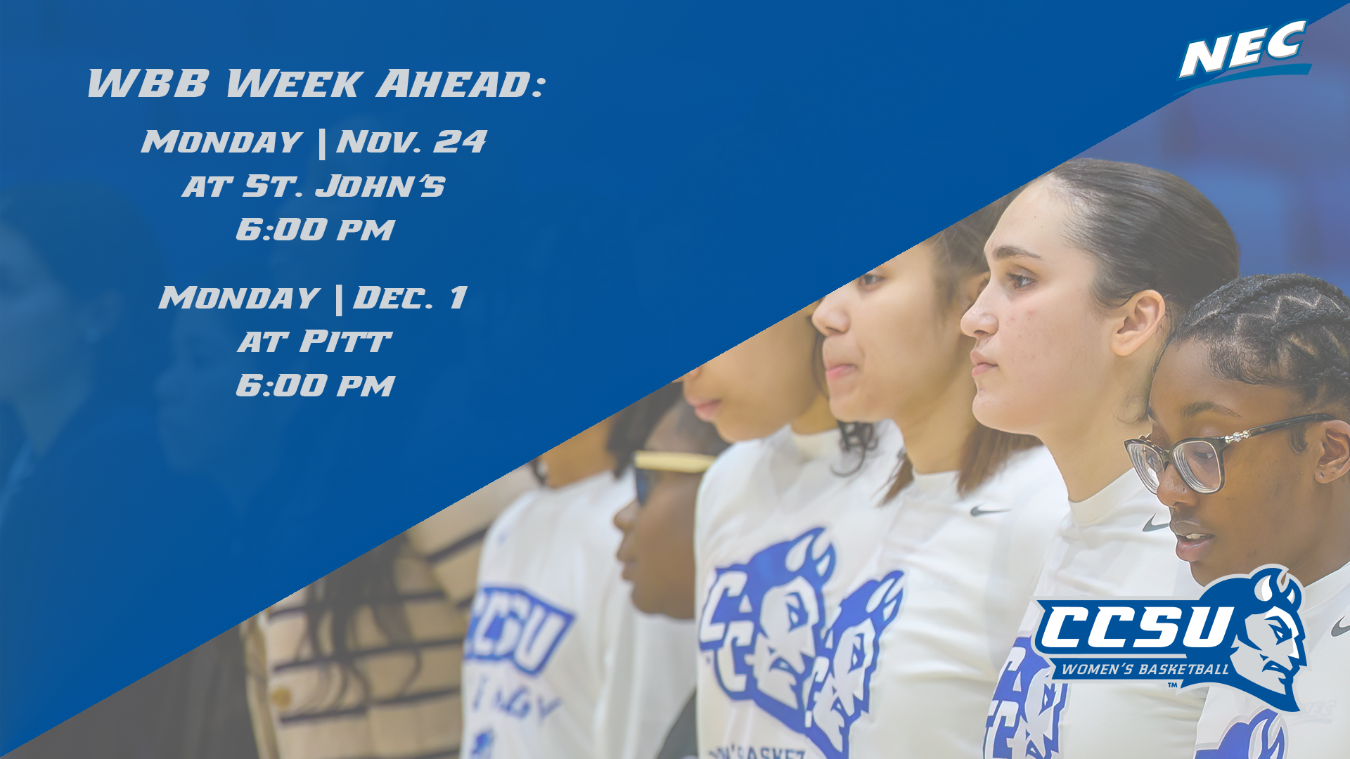 Women's Basketball Set to Play Next Two on the Road