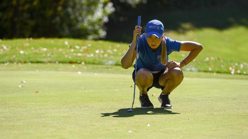 Women's Golf Tied for Third After Two Rounds at Quinnipiac