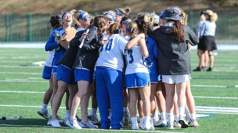 Manhattan Tops Women's Lacrosse on Arute Field on Wednesday
