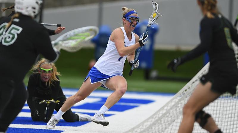 Hughes Scores Three But Women's Lacrosse Drops 12-7 Decision at Lafayette