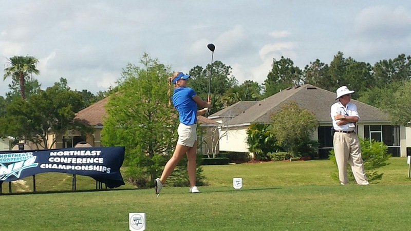 Women's Golf Finishes Fourth, Abrahamova Third at Northeast Conference Championships