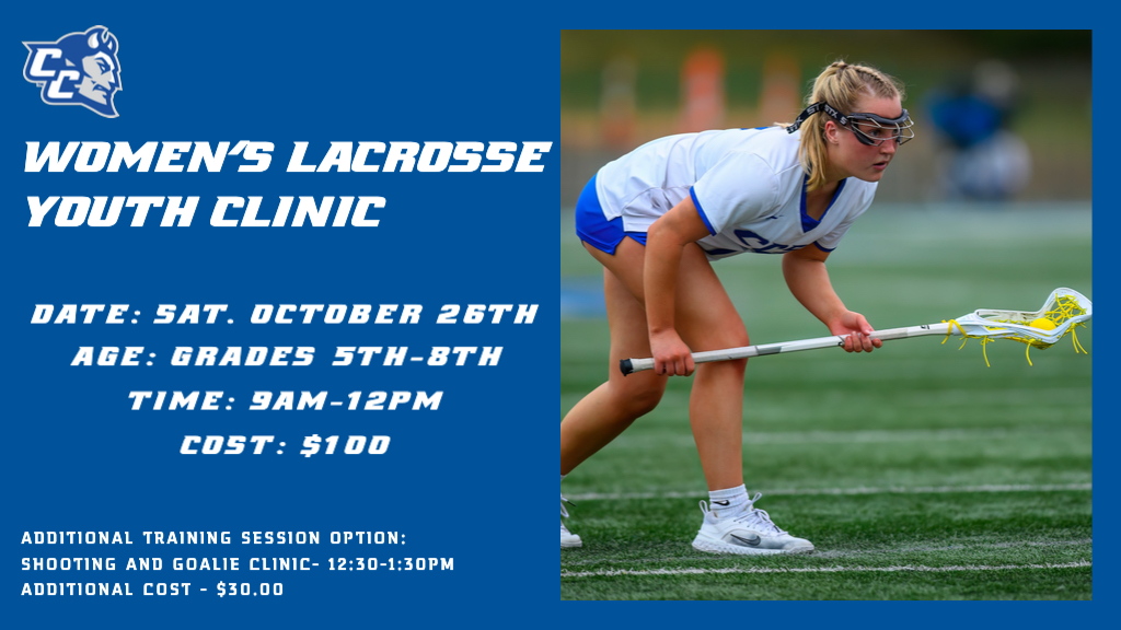 Women's Lacrosse Hosting Youth Clinic October 26th