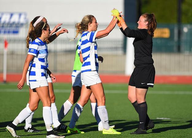 Jackson Strikes Game-Winner for Women's Soccer in NEC Opener