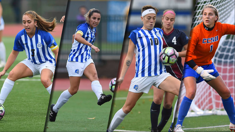 Women's Soccer Quartet Named NEWISA All-New England