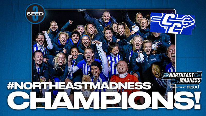 Women's Soccer Crowned #NortheastMadness Champions