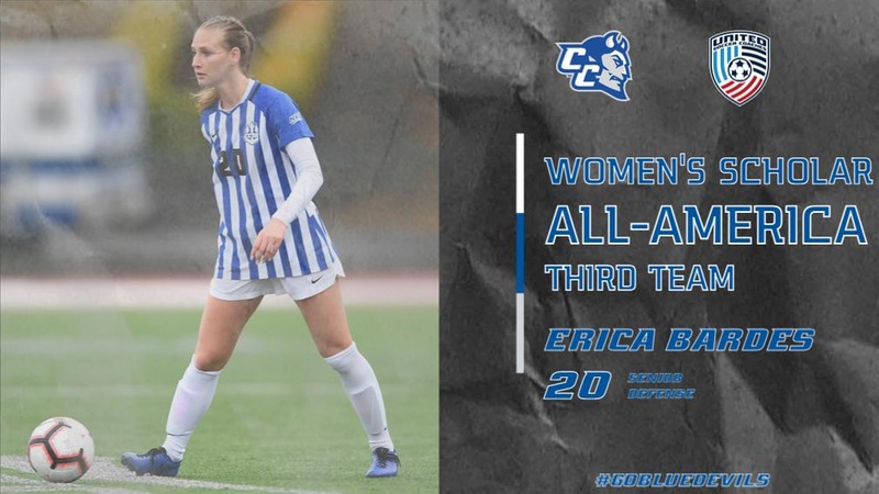 Erica Bardes Named to the Women's Scholar All-America Team