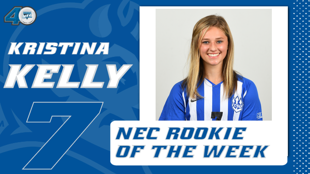 Kristina Kelly Picks Up NEC Rookie of the Week