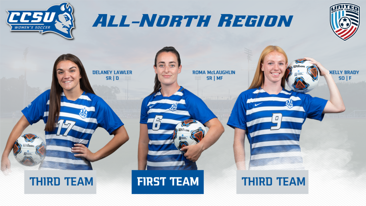 Women's Soccer Trio Earn All-Region, McLaughlin Named First Team