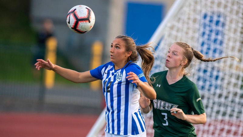 Inzerillo Scores Two as Women's Soccer Shuts Out Siena