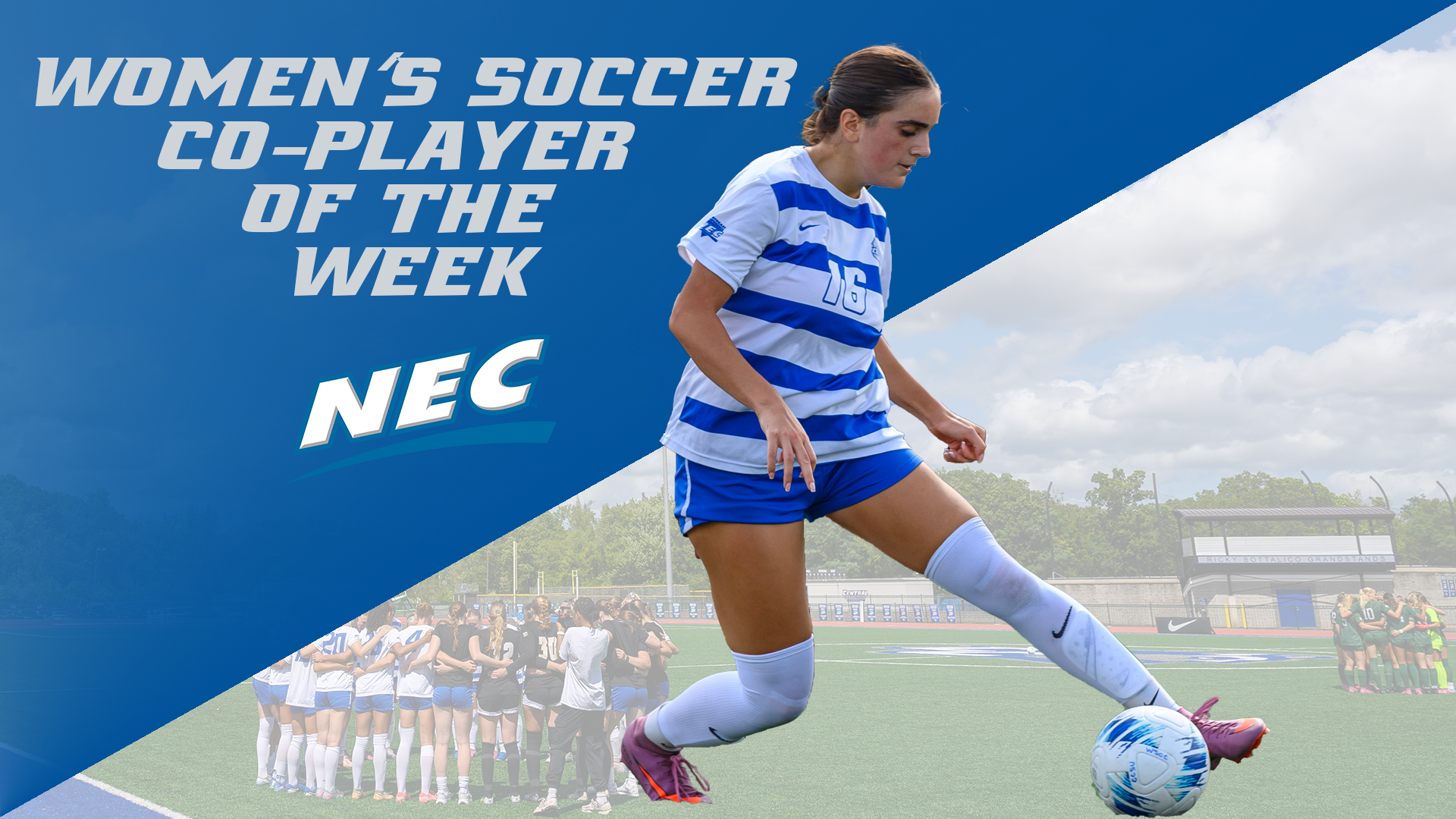 Radoncic Shares NEC Women's Soccer Weekly Honors