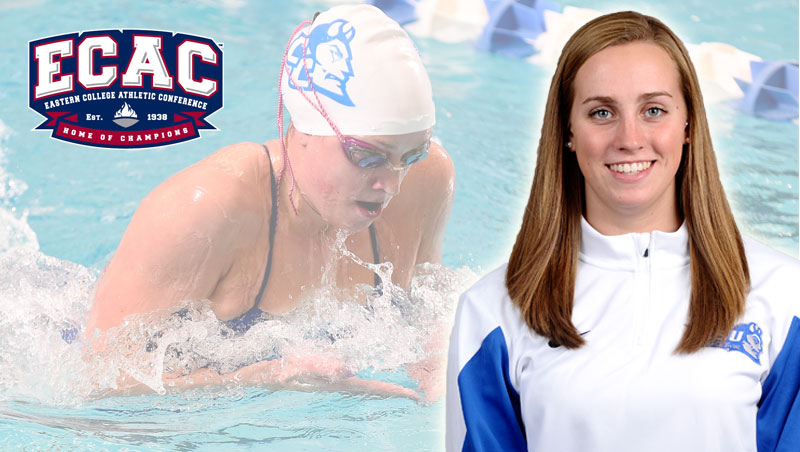 Garber Named ECAC Swimmer of the Week