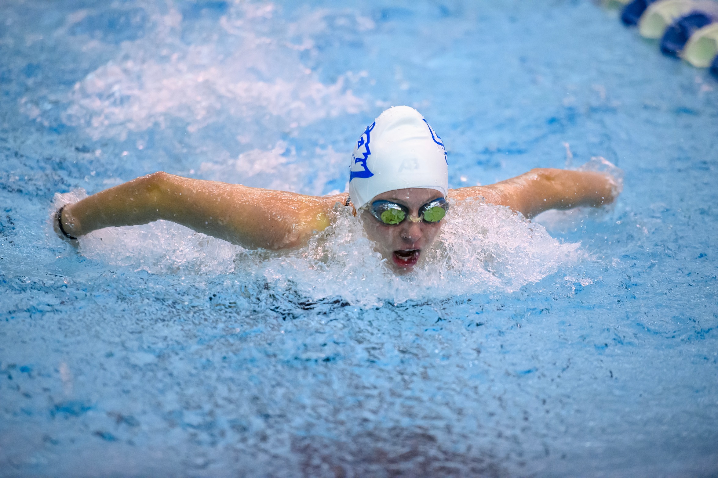 Gabi Wroblewski was 35th in the 400 IM at the NIC on Friday. (Photo: Steve McLaughlin)