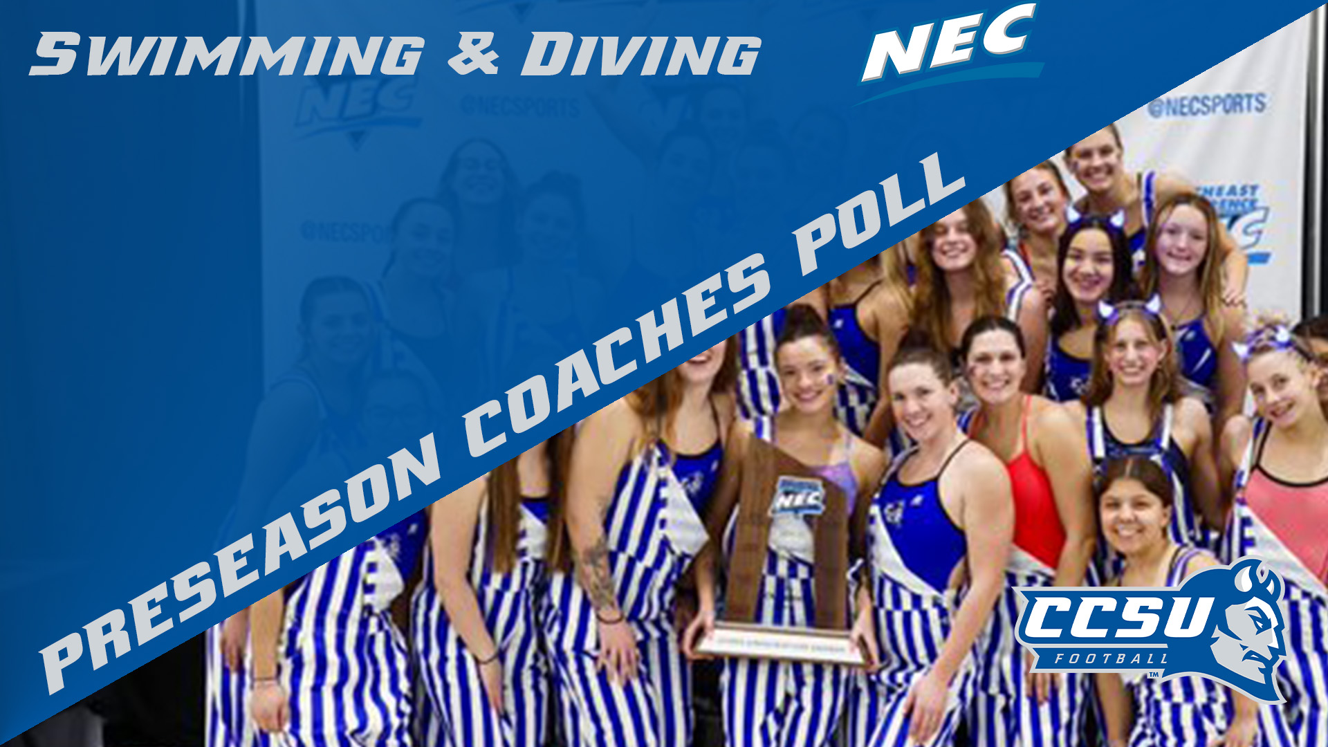 Swimming And Diving Tabbed As Preseason NEC Favorites