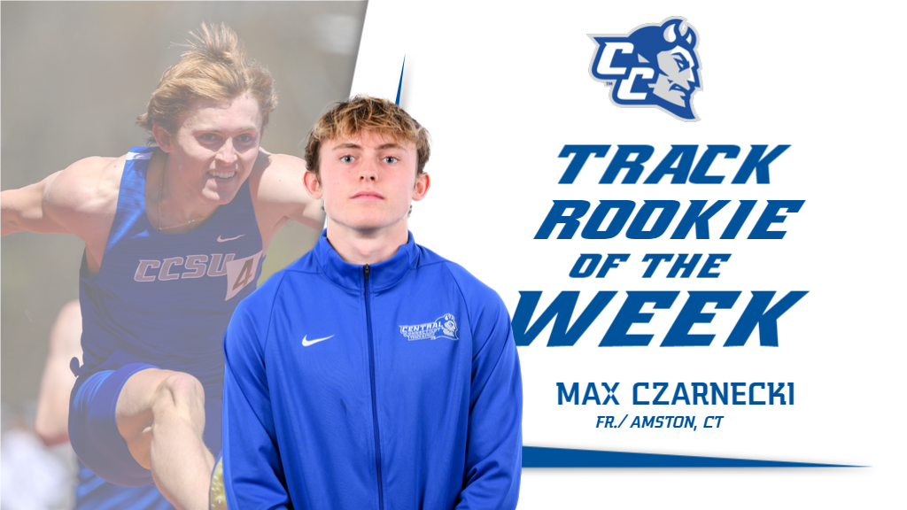 Czarnecki Named Track Rookie of The Week