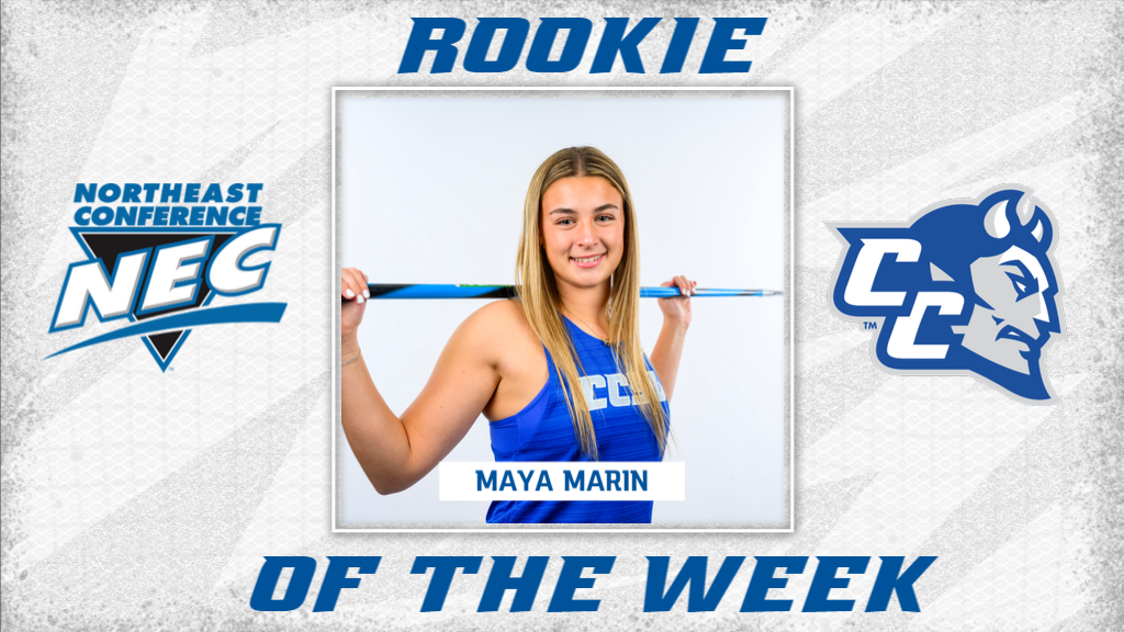 Marin Named NEC Track & Field Rookie of the Week