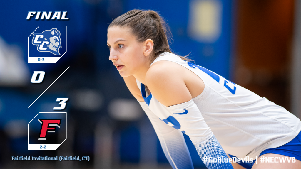 Volleyball Falls to Fairfield at Stags Invitational