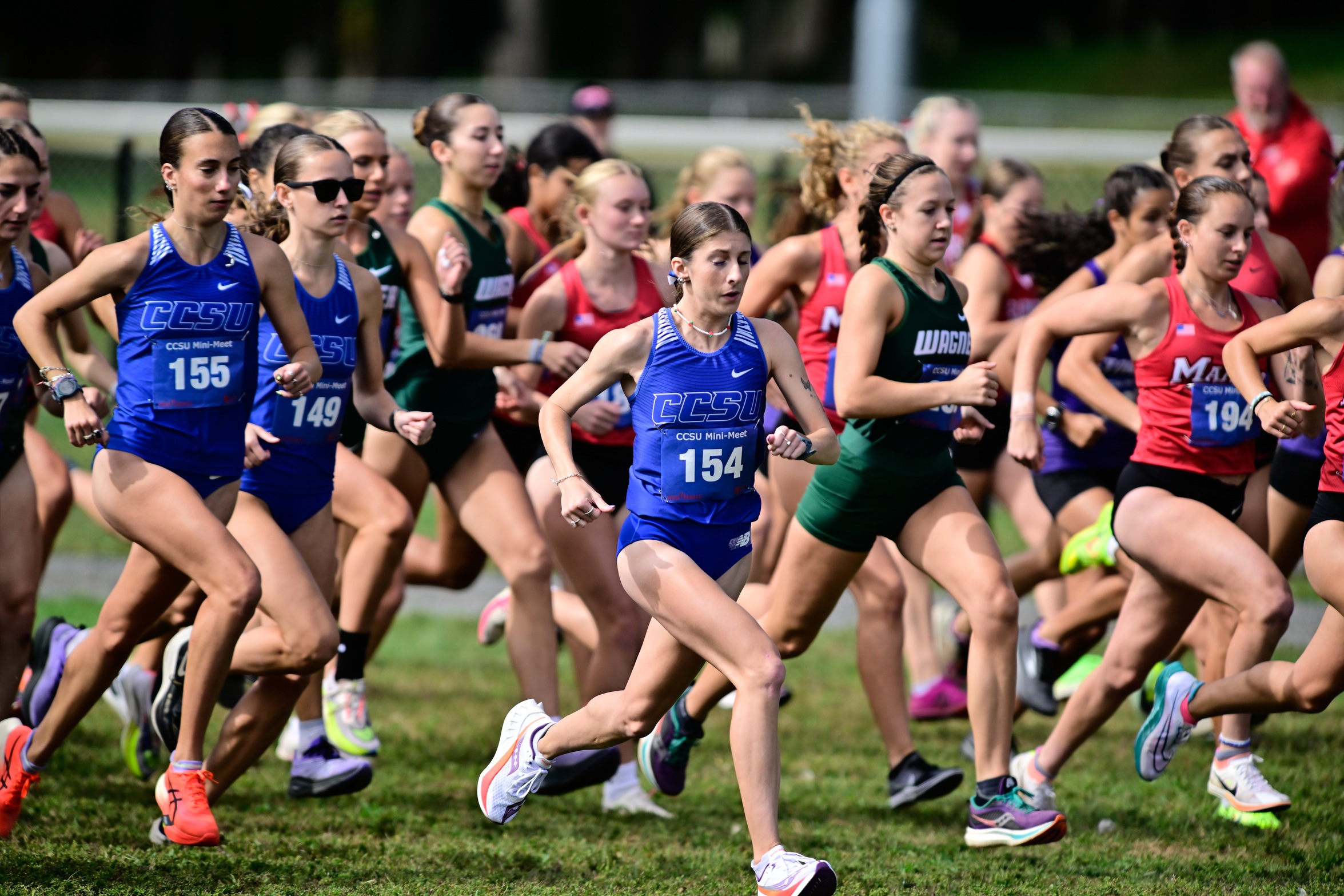 Brooke Morabito became the first Blue Devil, female or male, to win the individual New England Championship. (Photo Mike Orazzi for SM Photo_