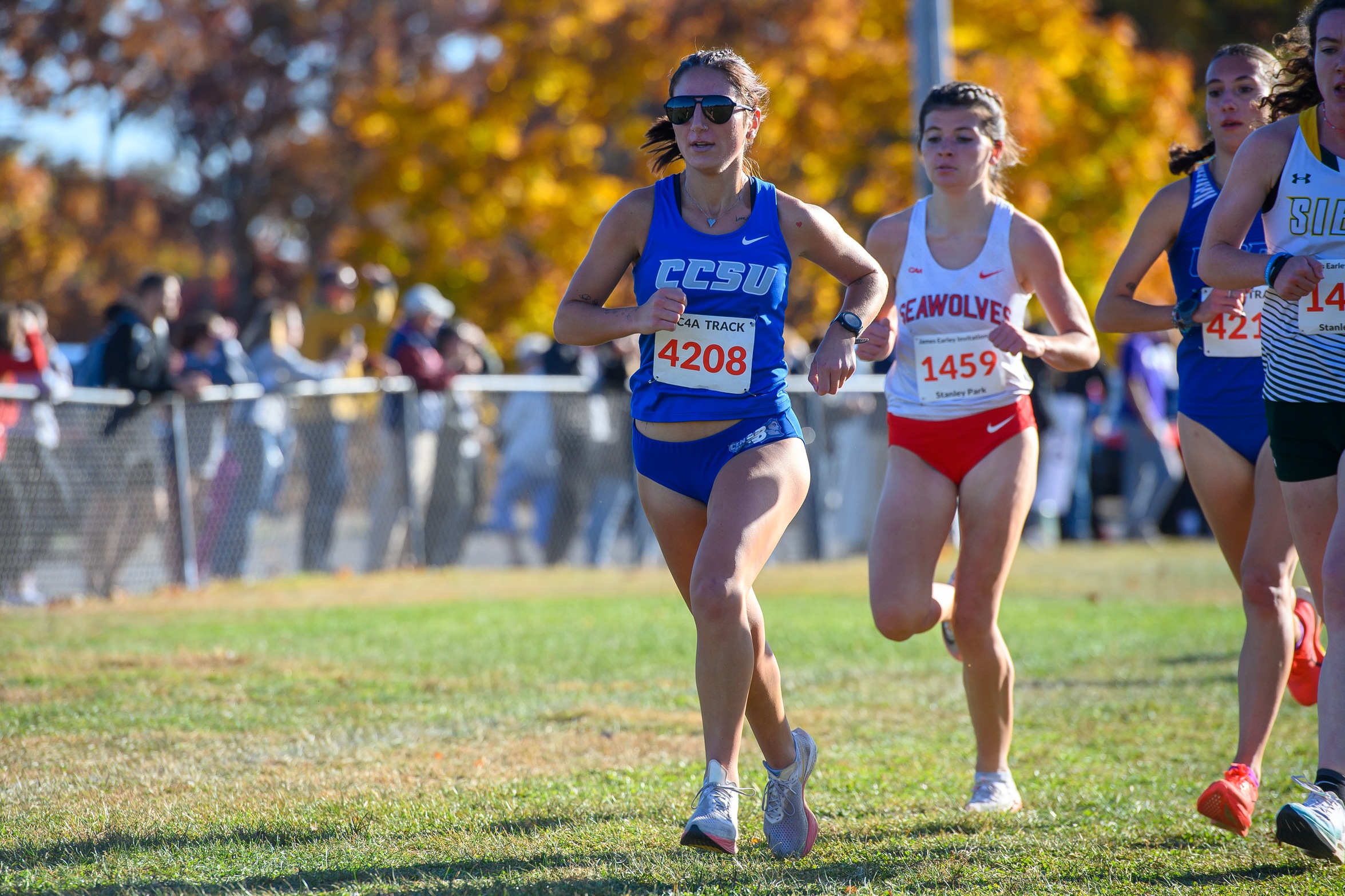 Cancelliari and Gravel Post Top-5 Finishes for Women's XC at Father Bede Invitational