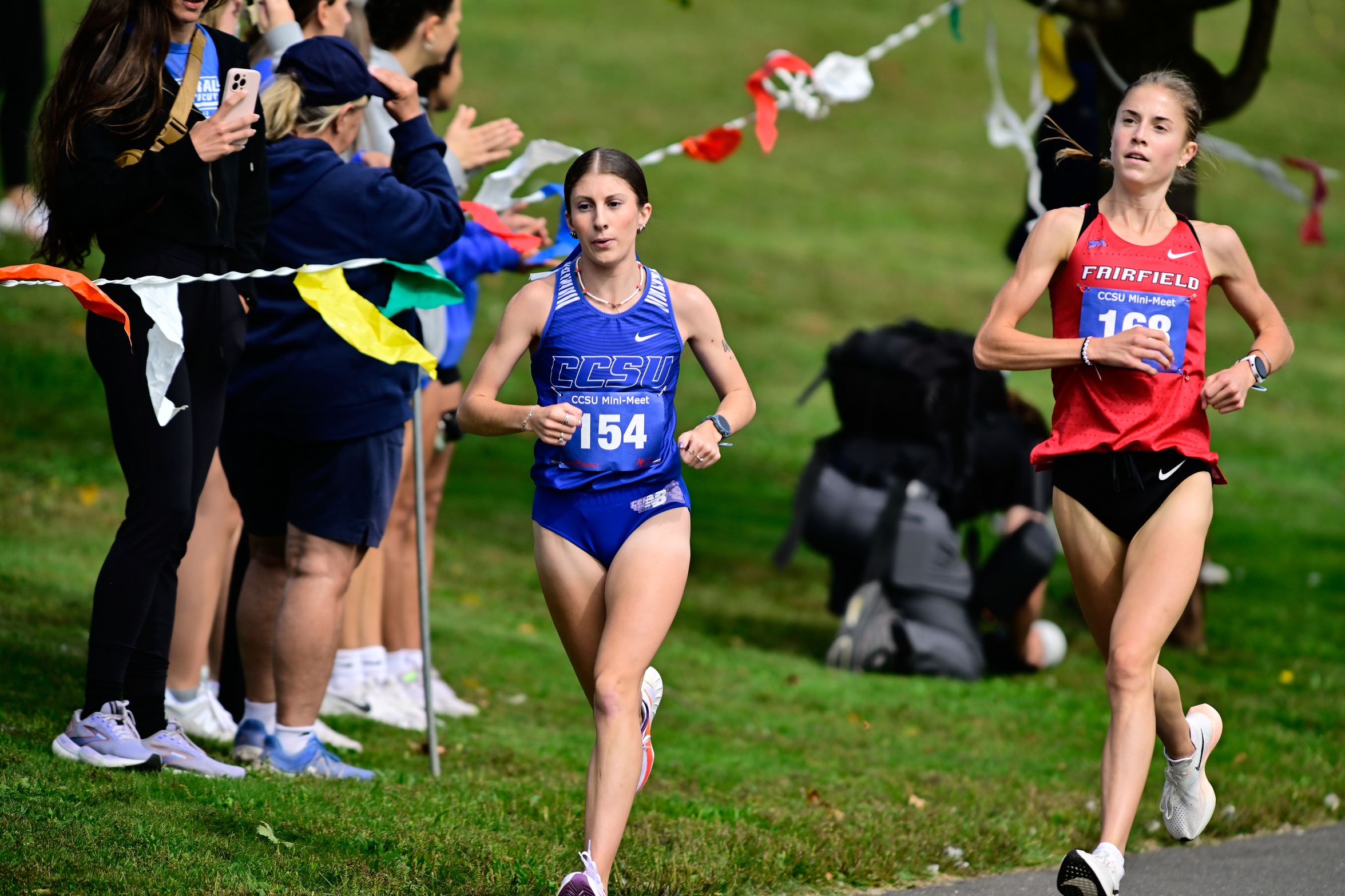Brooke Morabito, the 2024 New England Championship individual champion, was named the NEC Athlete of the Week for the fourth time, in as many races, this season. (Photo: Mike Orazzi for SM Photo)